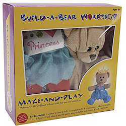 Colorbok Princess Teddy Build A Bear Kit  