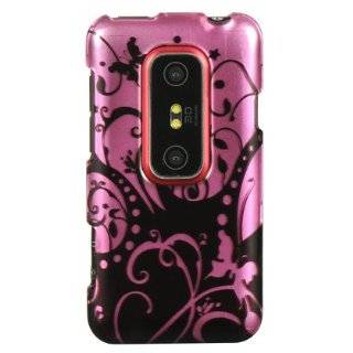   Case Cover Design for Sprint 4G HTC EVO 3D Cell Phones & Accessories