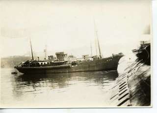 VINTAGE PHOTOGRAPH JAPAN JAPANESE NAVY SHIP WWII PHOTO  