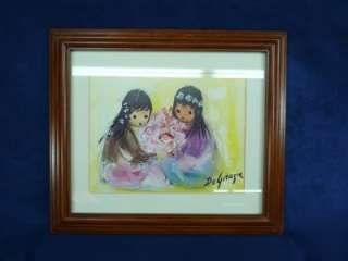 DeGrazia Lithograph Print Limited Ed. Spring Blossoms  