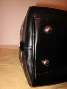   Vuitton Black Epi Leather Montaigne GM Bowling Bag Handbag NWOT  