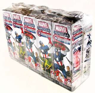 Marvel HeroClix Captain America Booster Brick (10 Ct) (+ Buy it by the 