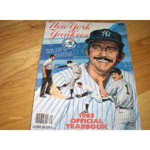  1983 New York Yankees Official Yearbook Magazine Yankees Books