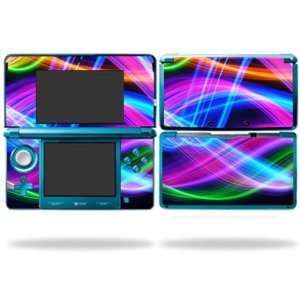   Skin Decal Cover for Nintendo 3d s skins Light waves Video Games
