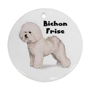  Bichon Frise Ornament (Round)