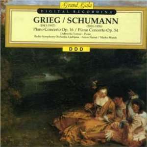  Piano Concerto Opera 16 & 54 Grieg, Schumann Music