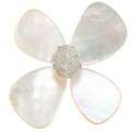 Tacori Bridal Evening Mother of Pearl SW Crystal Brooch