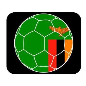  Zambian Soccer Mouse Pad   Zambia 