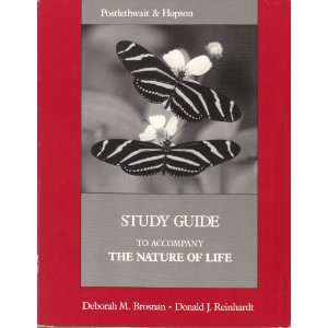  The Nature of Life, STUDY GUIDE Postlethwait, Hopson 