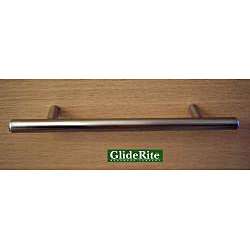 GlideRite 8 inch Satin Nickel Zinc Cabinet Bar Pulls (Case of 25 