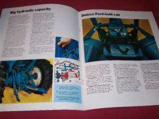 Ford 7600 Tractor Brochure Nice Fremont Ohio  