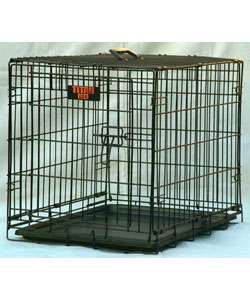 Single Door Medium 36 inch Folding Dog Crate Cage  