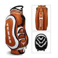   Golf Texas Longhorns 14 Way Golf Cart Bag Burnt Orange/White  