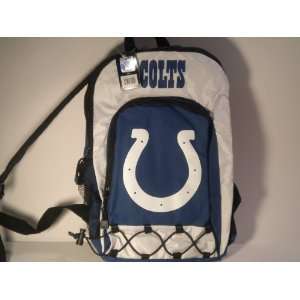  Indianapolis Colts Bungee Bottom Backpack Sports 
