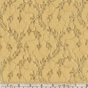  54 Wide Embroidered Stretch Lace Beige Fabric By The 