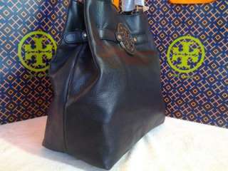 2012 NEW Auth TORY BURCH Amanda Tote Handbag Purse Black  