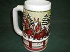LIMITED EDITION STEIN FOR ANHEUSER BUSCH INC. CLYDESDAL​E HITCH 
