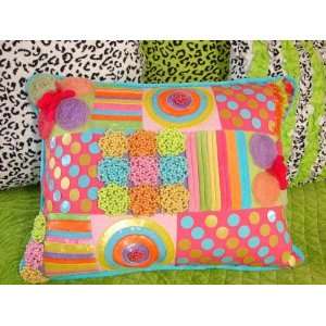  Designer DH Throw Pillows, Multicolor w/Heavy 