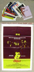 Movie Poster Large Asst 25+ Vintage 1970s & 1980s Worn  