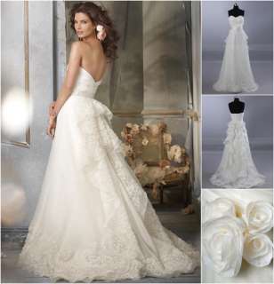 Fantasy Wedding bridal dress Evening Dress Custom made free size 