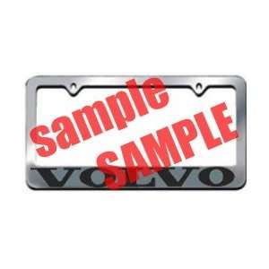  VOLVO CHROME LICENSE PLATE FRAME 