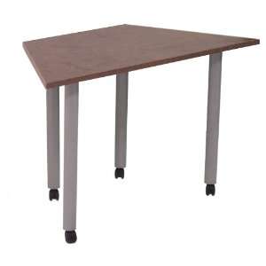    Mobile 48x24 Trapezoid Meeting/Training Table