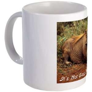  Its Not Easy Being Beatiful Humor Mug by  