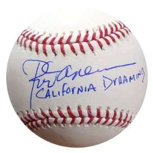  Carew Autographed/Hand Signed MLB Baseball California Dreaming PSA/DNA