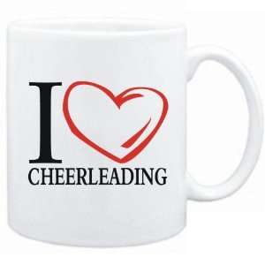  New I Love Cheerleading  Mug Sports