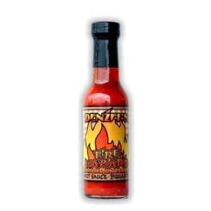 Denzels Fire Hazard Hot Sauce   Piquante 5 Fl Oz