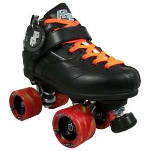  Sure Grip Rock GT50 Black Boots with Orange & Yellow 