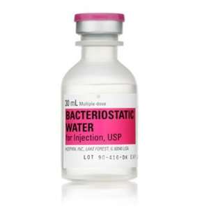  Hospira sterile bacteriostatic water 30 ml Health 