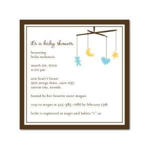    Baby Shower Invitations   Baby Lullaby Teal By Nathalie Yan Baby