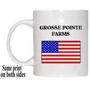  US Flag   Grosse Pointe Farms, Michigan (MI) Mug 