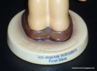 First Mate Hummel Figurine #2148/B TMK8 MINT With Box  