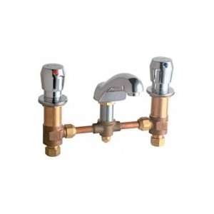  Chicago Faucets Deck Mounted Metering Lavatory Faucet 404 