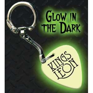  Kings Of Leon Glow In The Dark Premium Guitar Pick Keyring 