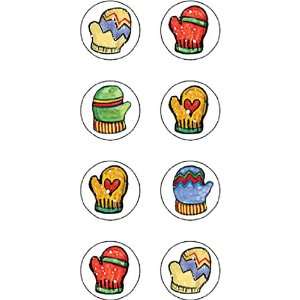  20 Pack TEACHER CREATED RESOURCES SW MITTENS MINISTICKERS 