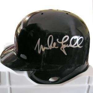  Mike Lowell Autographed Mini Helmet   Autographed MLB 
