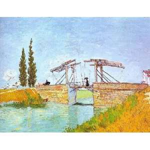   The Langlois Bridge at Arles 2, By Gogh Vincent van