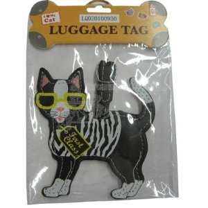  Luggage Tag I Love My Cat  Pet Supplies