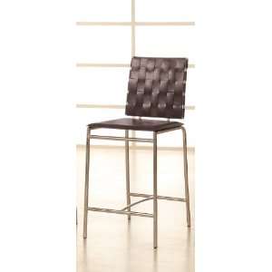  Coaster 24 Bar Stool in Chocolate Brown   Set of 2