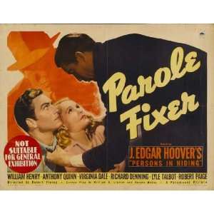  Parole Fixer Poster Movie Half Sheet (22 x 28 Inches 