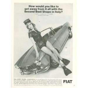  1966 Advertisement Fiat Sexy Skin Diver 
