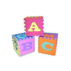  Kids Learning Alphabet Play Mat Interlocking Tiles A Z 