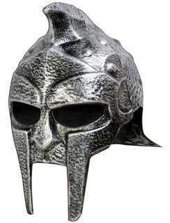 Silver Silver Gladiator Helmet   Roman and Greek Costum  