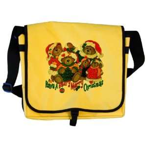  Messenger Bag Have A Beary Merry Christmas Bears 