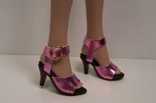 Metallic PINK Heel Doll Shoe FOR Tyler Wentworth♥  