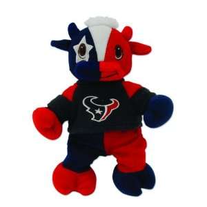  Pack of 2 NFL Houston Texans Plush Mascot Beanie Figures 8 