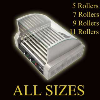 Commercial Hot Dog Roller Grill Hotdog Cooker Machine  